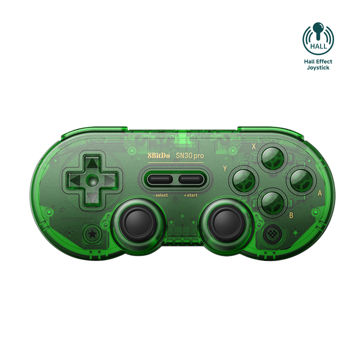8BitDo SN30 Pro Bluetooth Gamepad - Hall Effect Joystick (80GQ)