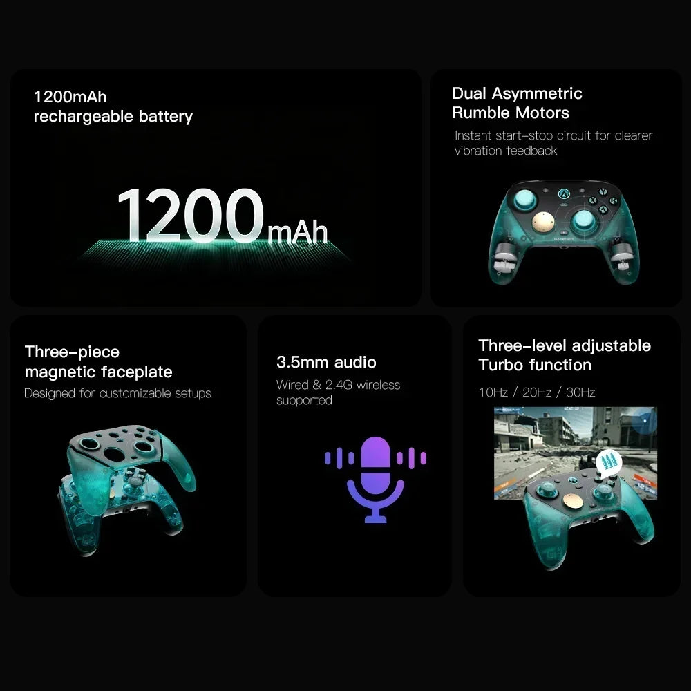 GameSir™ G7 Pro 8K PC Aimlabs Edition Wireless Esports Controller
