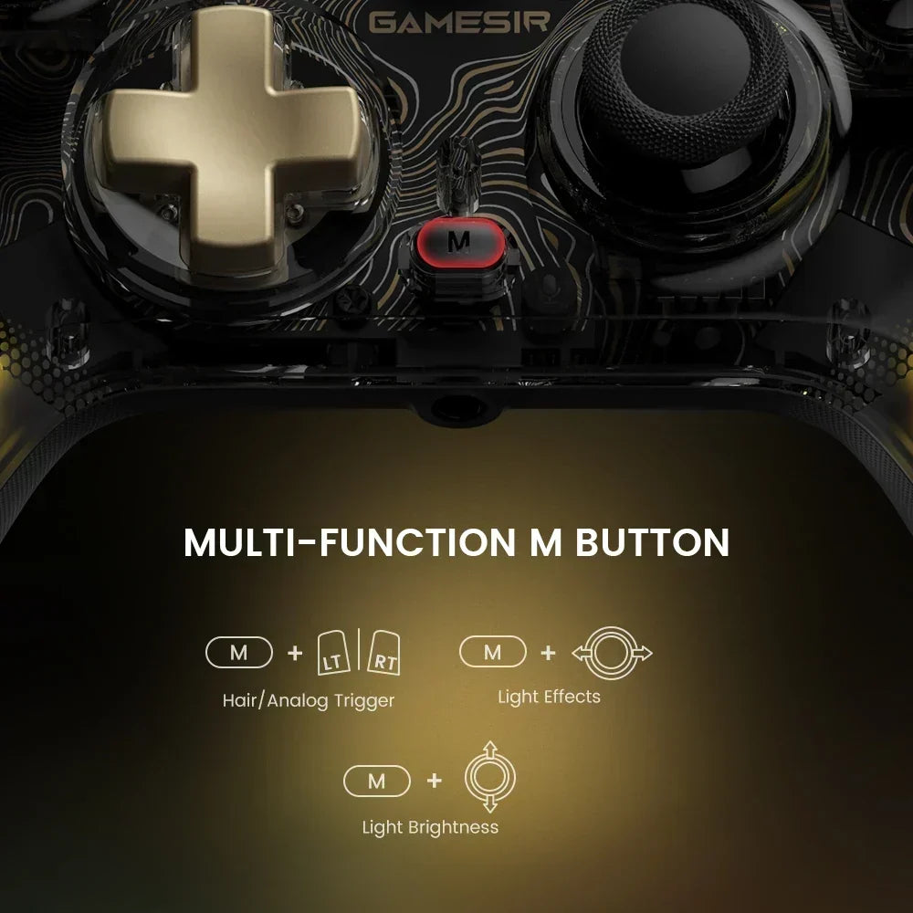 GameSir Kaleid Flux Xbox Controller Hall Effect Gamepad for Xbox Series X, Xbox Series S, Xbox One Game Console PC Joystick
