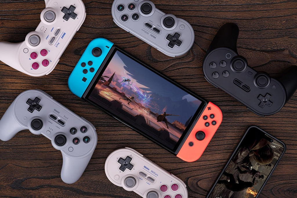 8BitDo Pro 2 Bluetooth Controller for Switch & PC