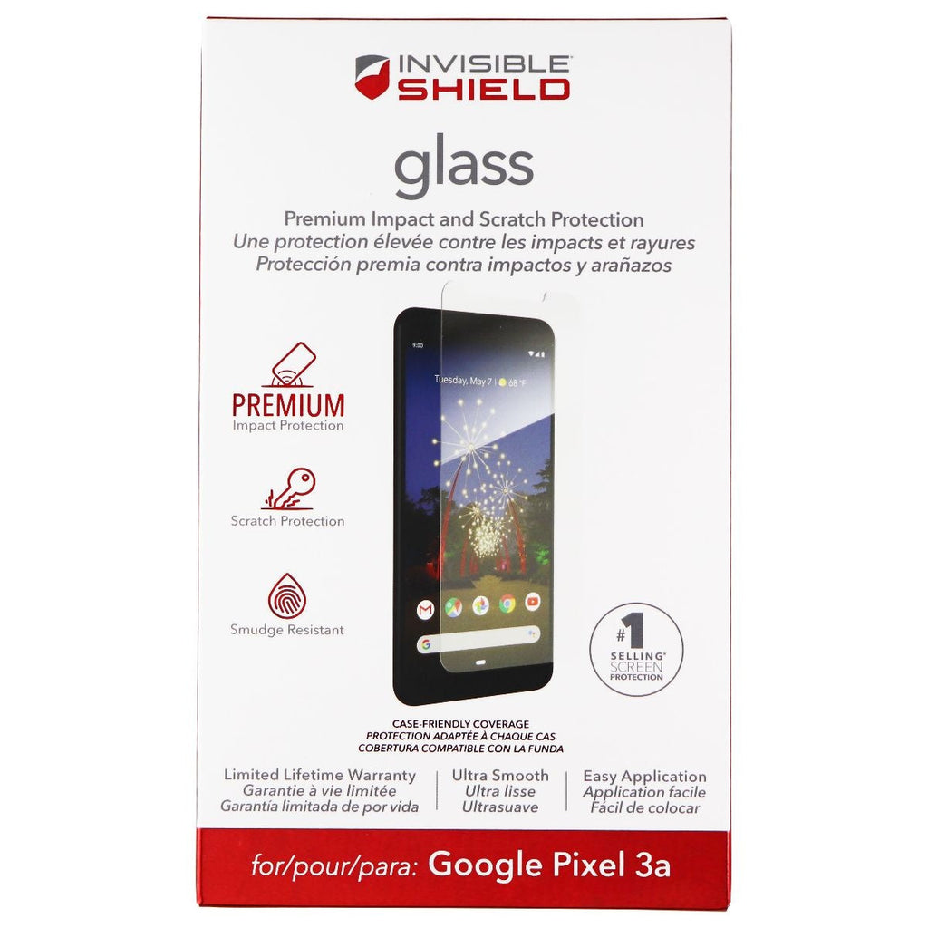 ZAGG Invisible Shield Glass Series Tempered Glass for Google Pixel 3a - Clear